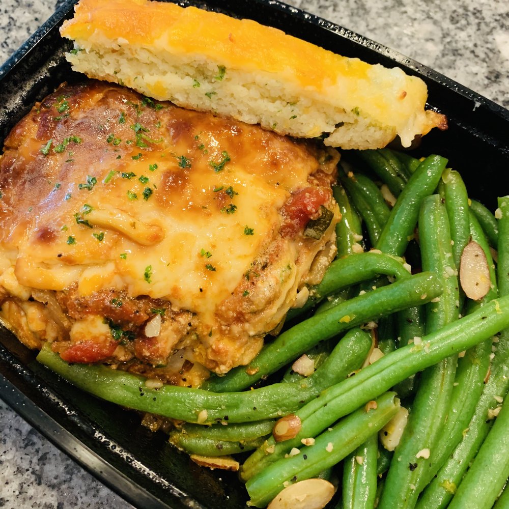 Desiderata Kitchen - vegetable lasagna & keto garlic bread - so delish! - Caterers Near Me - Denham Springs, Louisiana Desiderata Kitchen - vegetable lasagna & keto garlic bread - so delish! - Caterers Near Me - Denham Springs, Louisiana