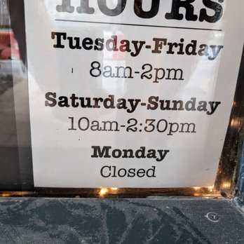 Arturo's Underground Cafe - Sad for people who want a great breakfast on Monday. - Cafes Near Me - Austin, Texas