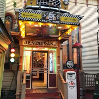 Route 66 Restaurant - Outside - Seafood Near Me - Bar Harbor, Maine Route 66 Restaurant - Outside - Seafood Near Me - Bar Harbor, Maine