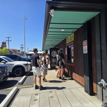 Bonfire Burritos - Two lines, one out the door to order inside, the other to pick up online orders. - Breakfast & Brunch Near Me - Arvada, Colorado