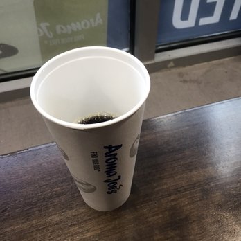 Aroma Joe’s - Half drunken 24oz black - Coffee & Tea Near Me - Providence, Rhode Island Aroma Joe’s - Half drunken 24oz black - Coffee & Tea Near Me - Providence, Rhode Island