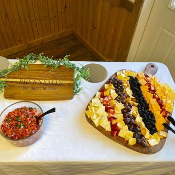 Uncle Buddy's Catering - Cheese & Fruit Charcuterie Board with our homemade Pico De Gayo from local Farmers Market for that farm to table flavor. - Caterers Near Me Uncle Buddy's Catering - Cheese & Fruit Charcuterie Board with our homemade Pico De Gayo from local Farmers Market for that farm to table flavor. - Caterers Near Me