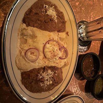 Las Palmas - Sour Cream Enchiladas - Mexican Near Me - Dallas, Texas