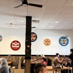 Inside lunch time.
