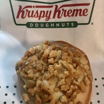 Krispy Kreme - My birthday free New York cheesecake donut - Donuts Near Me - Ontario, California