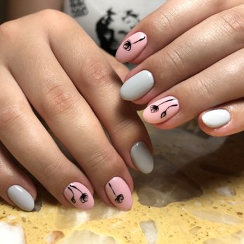 NY Nails - Gel manicure. Painted by hand - Nail Salons Near Me - Calabasas, California NY Nails - Gel manicure. Painted by hand - Nail Salons Near Me - Calabasas, California