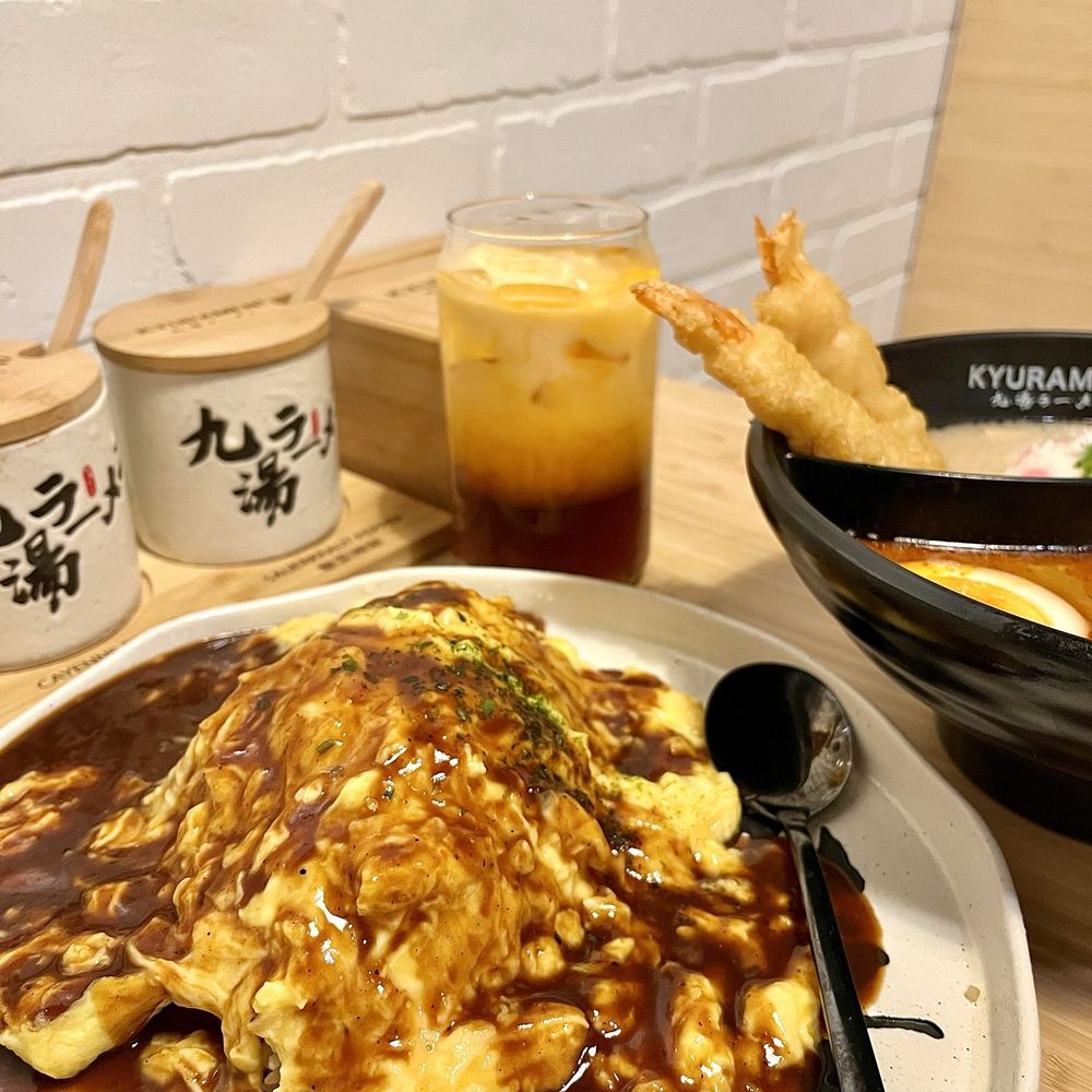Kyuramen - Brookline - Omurice with demi glace - Ramen Near Me - Brookline, Massachusetts Kyuramen - Brookline - Omurice with demi glace - Ramen Near Me - Brookline, Massachusetts