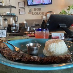Don Lolo’s Restaurant - Churrasco steak at the bar