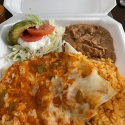 Taqueria Torres - Chicken enchiladas