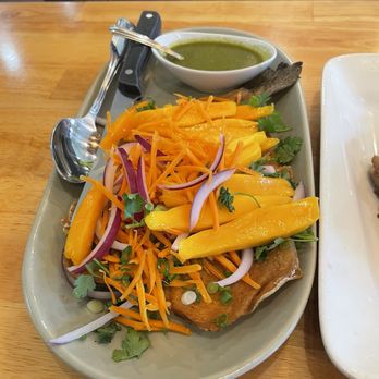 Basil & Co - Mango Trout - Thai Near Me - Diamond Bar, California