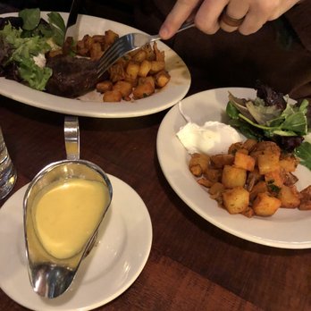 The Smith - Steak, eggs and hash brown potatoes. - New American Near Me - New York, New York The Smith - Steak, eggs and hash brown potatoes. - New American Near Me - New York, New York