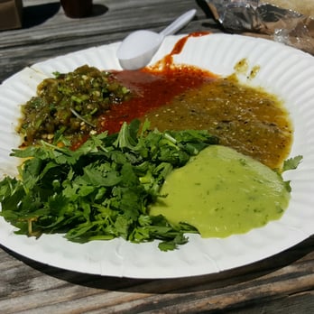 Super Chavez Market - Salsas from the salsa bar - Mexican Near Me - Ukiah, California