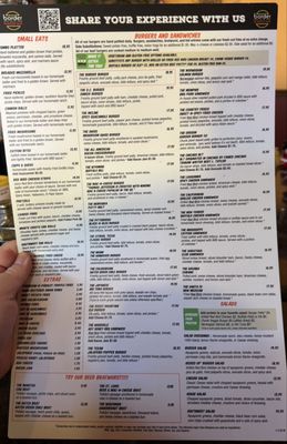 Menu photo 2 Border Burger Bar Manitou Springs, CO Menu photo 2 Border Burger Bar Manitou Springs, CO