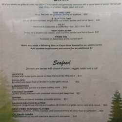 Snug Harbour - Steaks/Seafood