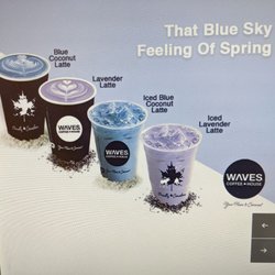 Waves Coffee House - Seasonal menu