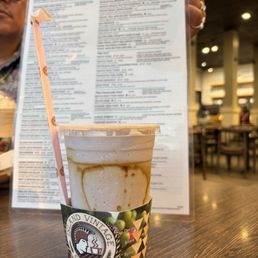 Taro Mochi drink