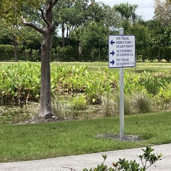 Canyon District Park - Sign - Parks Near Me - Boynton Beach, Florida