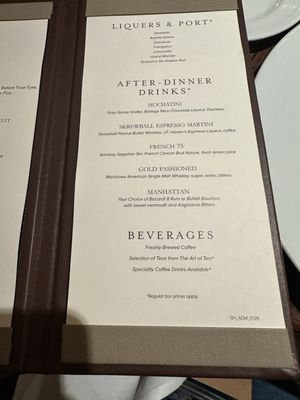 Menu photo 4 Fahrenheit 555 Steakhouse Miami, FL Menu photo 4 Fahrenheit 555 Steakhouse Miami, FL