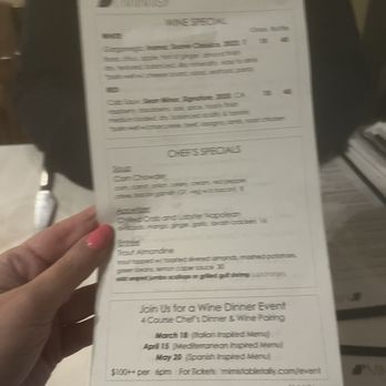 Mimi's Table - Wine specials. - Italian Near Me - Tallahassee, Florida Mimi's Table - Wine specials. - Italian Near Me - Tallahassee, Florida