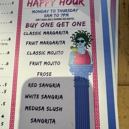 Happy Hour Menu