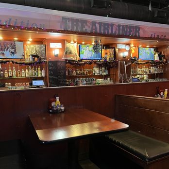 The Airliner - Inside the restaurant - Pizza Near Me - Iowa City, Iowa