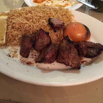 Khyber Pass Kabob - Beef kabob comes with rice. - Afghan Near Me - Dublin, California Khyber Pass Kabob - Beef kabob comes with rice. - Afghan Near Me - Dublin, California