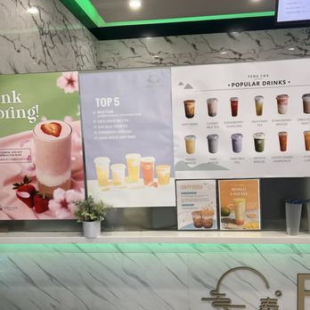 Feng Cha Teahouse - Marketing for popular drinks - Bubble Tea Near Me - Costa Mesa, California