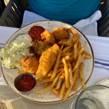 Bluewater Grill - Fishermans Platter - Seafood Near Me - Santa Barbara, California