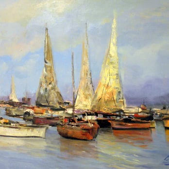 Providence Gallery - Sailboats by Andres Vivo - Art Galleries Near Me - Charlotte, North Carolina Providence Gallery - Sailboats by Andres Vivo - Art Galleries Near Me - Charlotte, North Carolina