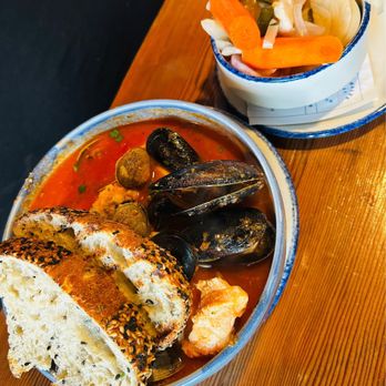 Tony's Seafood Restaurant - Rustic Stew w/ pickled veggies - Seafood Near Me - Marshall, California Tony's Seafood Restaurant - Rustic Stew w/ pickled veggies - Seafood Near Me - Marshall, California