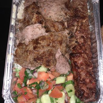 Memo Shish Kebab - Brooklyn - Mix Adana Kebab and Lamb Gyro Combo Platter - Middle Eastern Near Me - Brooklyn, New York