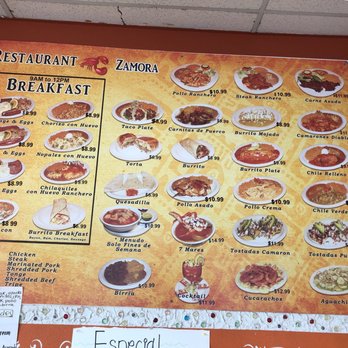 Taqueria Zamora - a menu for breakfast - Mexican Near Me - Tacoma, Washington Taqueria Zamora - a menu for breakfast - Mexican Near Me - Tacoma, Washington