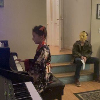 Poole Piano Studio - Halloween Piano Pizza Pumpkin Painting Party - Musical Instruments & Teachers Near Me - Clinton, Utah