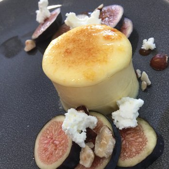 The Restorative - Creme brûlée with goat cheese and Fig - New American Near Me - Dunedin, Florida The Restorative - Creme brûlée with goat cheese and Fig - New American Near Me - Dunedin, Florida