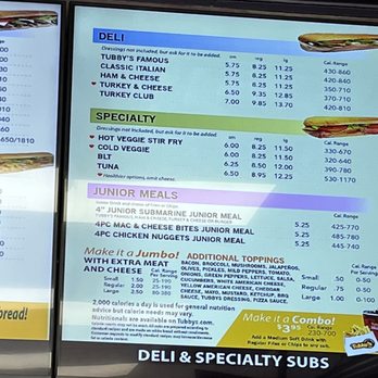 Tubby's - Menu 06/23 - Sandwiches Near Me - Clinton Township, Michigan Tubby's - Menu 06/23 - Sandwiches Near Me - Clinton Township, Michigan
