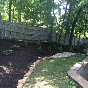 Brettons Lawn - a view of the back yard - Landscaping Near Me - Overland Park, Kansas Brettons Lawn - a view of the back yard - Landscaping Near Me - Overland Park, Kansas
