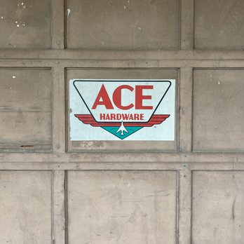 Ace Hardware - This is what we found on the back loading bay door of the new building!! It was meant to be! :) - Hardware Stores Near Me - Denton, Texas
