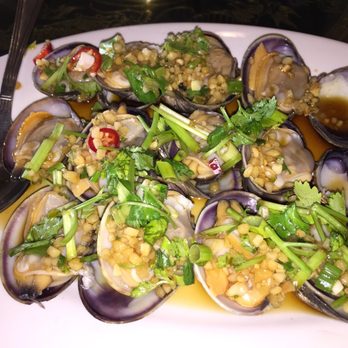 Moon Garden Restaurant - Drunken chilled clams - Seafood Near Me - Honolulu, Hawaii Moon Garden Restaurant - Drunken chilled clams - Seafood Near Me - Honolulu, Hawaii