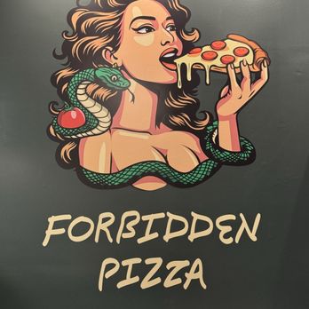 Forbidden Pizza - Beautiful artwork - Pizza Near Me - New Orleans, Louisiana