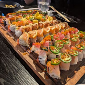 Sushi Loco - Came to celebrate my b'day with the fam Bailey was our server and he went above and beyond. Will be coming back for every celebration - Sushi Bars Near Me - Corona, California