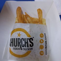 Church's Chicken - Papas fritas.