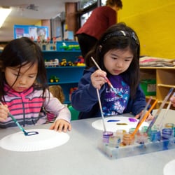 Skyline Preschool - Both open-ended art activities and crafts that require teacher direction.