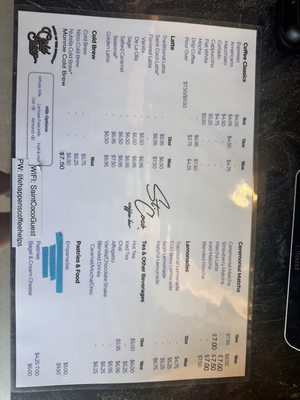 Menu photo 4 Saint Coco Coffee Bar San Diego, CA Menu photo 4 Saint Coco Coffee Bar San Diego, CA