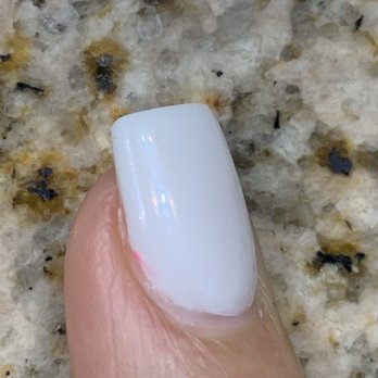Nt Nail & Spa - He did such a poor and lack of attention job that the previous nail color (pink) is showing after a "removal" and new full set of nails - Nail Salons Near Me - Fayetteville, North Carolina Nt Nail & Spa - He did such a poor and lack of attention job that the previous nail color (pink) is showing after a "removal" and new full set of nails - Nail Salons Near Me - Fayetteville, North Carolina