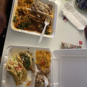 Las Marias - Birria plate taco de papa taco de birria Rice and beans - Mexican Near Me - Monrovia, California Las Marias - Birria plate taco de papa taco de birria Rice and beans - Mexican Near Me - Monrovia, California
