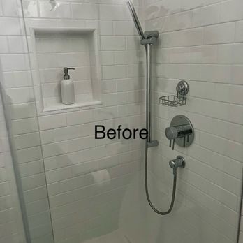 We Do Construction - Tiny shower with a crumbling shower pan and horrible water damage behind the tile. Every prop owners worse fear. - General Contractors Near Me - San Francisco, California