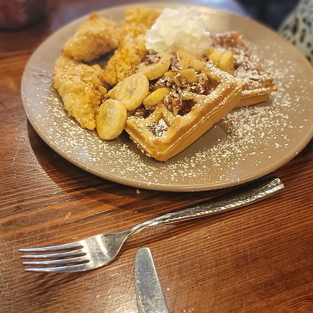 Briquette - Banans's Foster Chicken and Waffles - Seafood Near Me - New Orleans, Louisiana