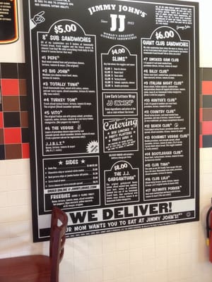 Menu photo 2 Jimmy John's Broomfield, CO Menu photo 2 Jimmy John's Broomfield, CO