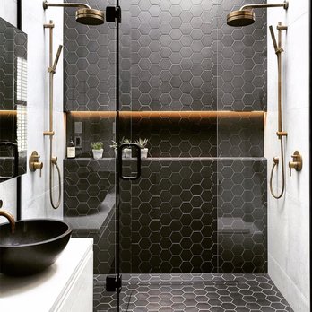 QRS Remodeling - Shower remodel design idea 1 - General Contractors Near Me