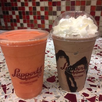 Lappert's Hawaii - Strawberry Tiki Wai Nui smoothie and Pualei's cookie crunch Hu'i hu'i chiller - Ice Cream & Frozen Yogurt Near Me - Honolulu, Hawaii Lappert's Hawaii - Strawberry Tiki Wai Nui smoothie and Pualei's cookie crunch Hu'i hu'i chiller - Ice Cream & Frozen Yogurt Near Me - Honolulu, Hawaii